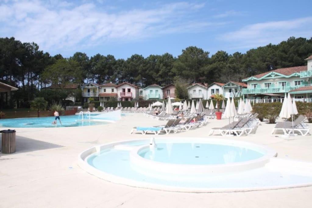 Appart' Dans Les Pins, Ocean, Lac, Piscine Лакано Екстер'єр фото